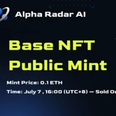 Alpha Radar on Base - Numbody: Mint Öffentlicher Verkauf