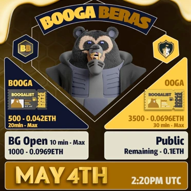 Booga Beras: Предпродажа Минта