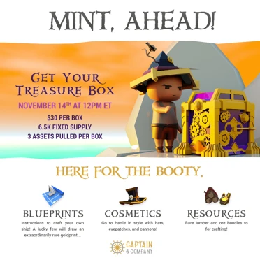 Captain & Company - Clockwork Lootbox: Mint Presale