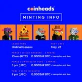 Coinheads: Mint Public Sale