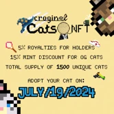 Croginal Cats: Mint Presale