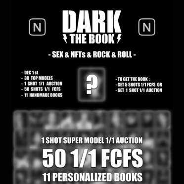 Dark The Book (Sex & NFTs & Rock & Roll) by DarkMarkArt: Auction