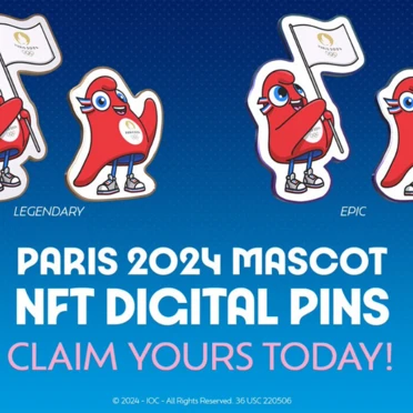 Olympic Games Paris 2024 Mascot Digital Pins: Freemint