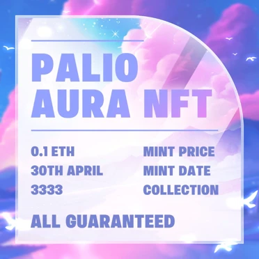 Palio Aura NFT: Mint Public Sale