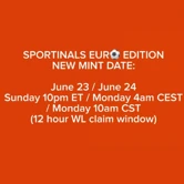 Sportinals Euro Edition: Freemint