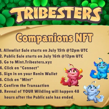 Wildlings Companion: Mint Presale