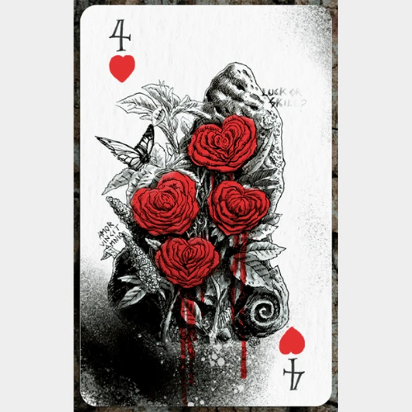4 of hearts for The Deck project