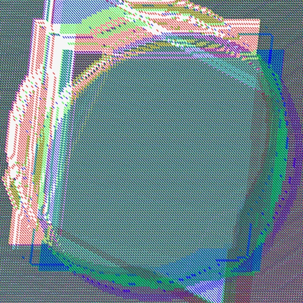 923 EMPTY ROOMS by Casey REAS