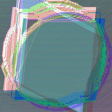 923 EMPTY ROOMS by Casey REAS