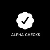 Alpha Checks