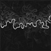 Ancient Courses of Fictional Rivers by Robert Hodgin