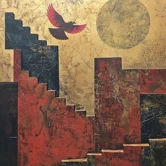 ARTI The red moon and the crow