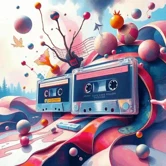 Audio casette art