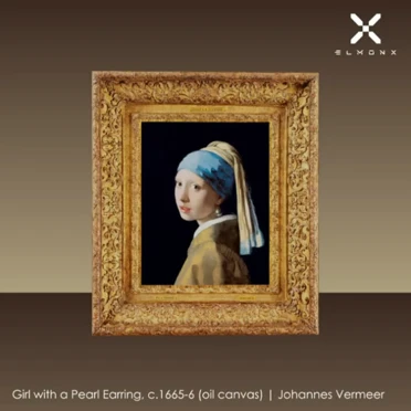 ElmonX Girl with a Pearl Earring Original: Mint Public Sale
