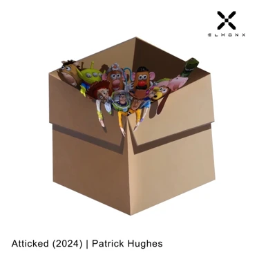 ElmonX x Patrick Hughes Atticked (2024): ミントパブリックセール