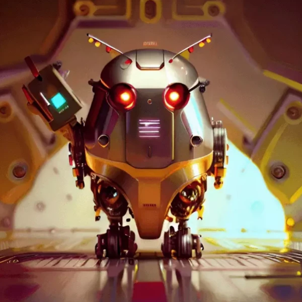 Golden Robotic Apples