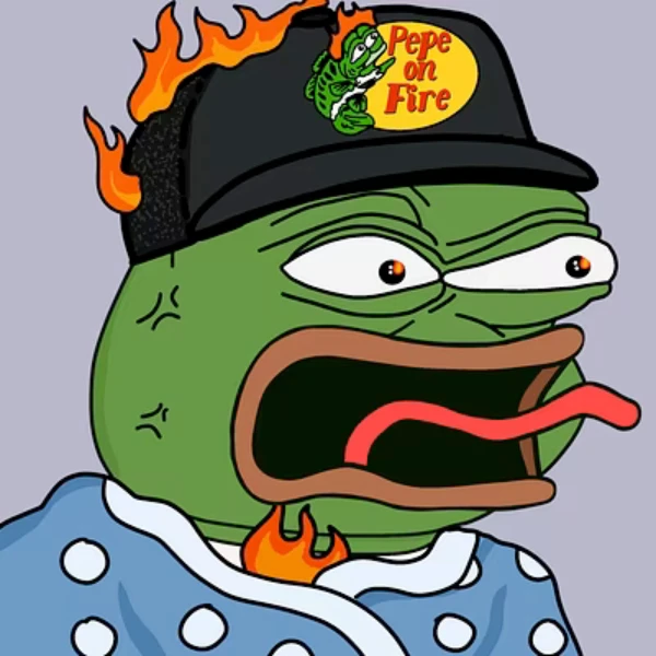 Pepe On Fire
