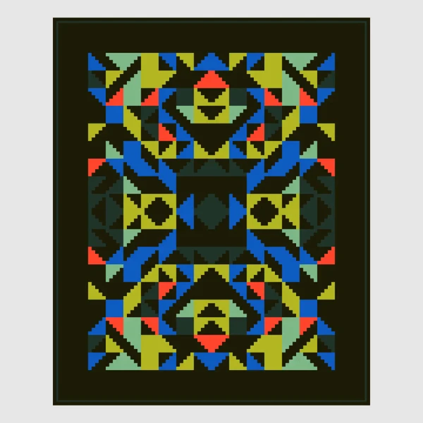 Pixel Symmetry Patterns by TheFormatix