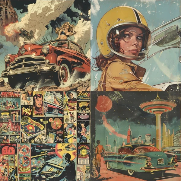 Retro AI season 6 Comic World